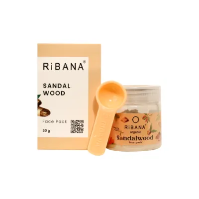 Ribana Sandal Wood Face Pack - 50g (Bangladesh)