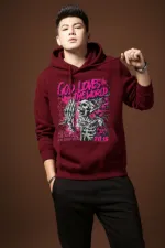 Drop Shoulder DTF Print Hoodie for Men and Women, M to XXL