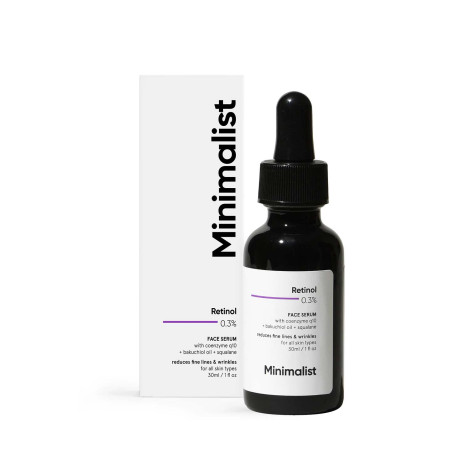 Minimalist Retinol 0.3% Face Serum 30ml (India)
