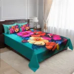 China Premium 3D Design Bed Sheet