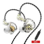 TRN MT1 10MM Dual Magnet Dynamic Driver Professional Grade In-Ear Monitor Earphone