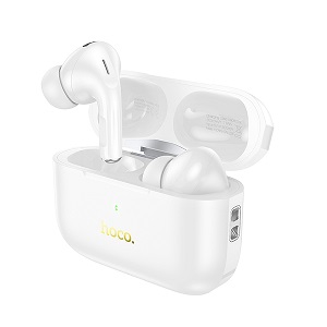 Hoco EW56 Plus ANC True Wireless Earphones – White Color