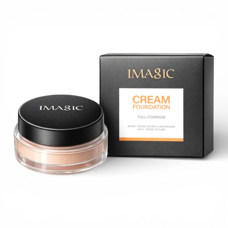 Imagic Full Coverage Cream Foundation - 130 Porcelain (China)