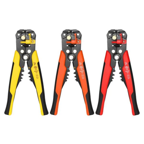 Multi-functiona Cable Wire Stripper with Cutter & Crimper