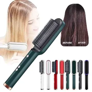 Hair Straightener comb Brush