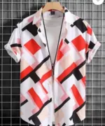 Men's Half Sleeve Cotton Shirt for Summer, M to XXL