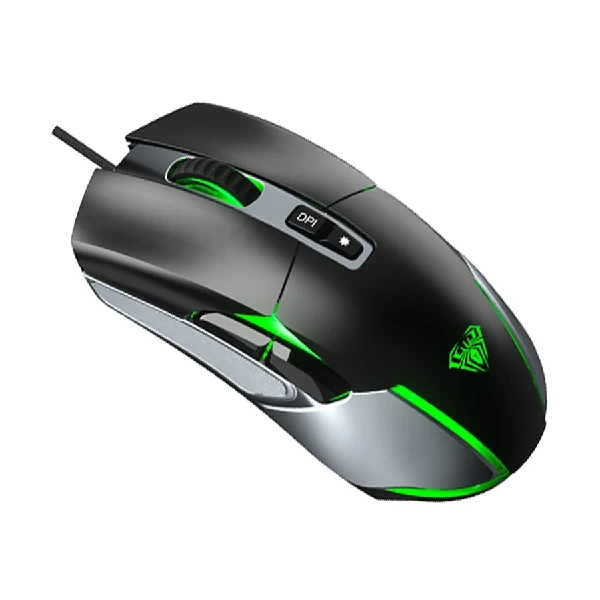 Aula F816 Wired Black Gaming Mouse