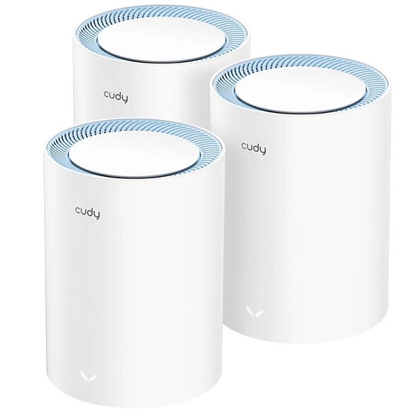 Cudy M1200 AC1200 Whole Home Mesh WiFi Router (3 Pack)