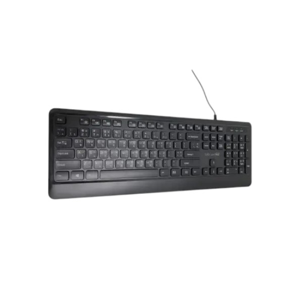 Delux K7010 USB multimedia Keyboard With Bangla