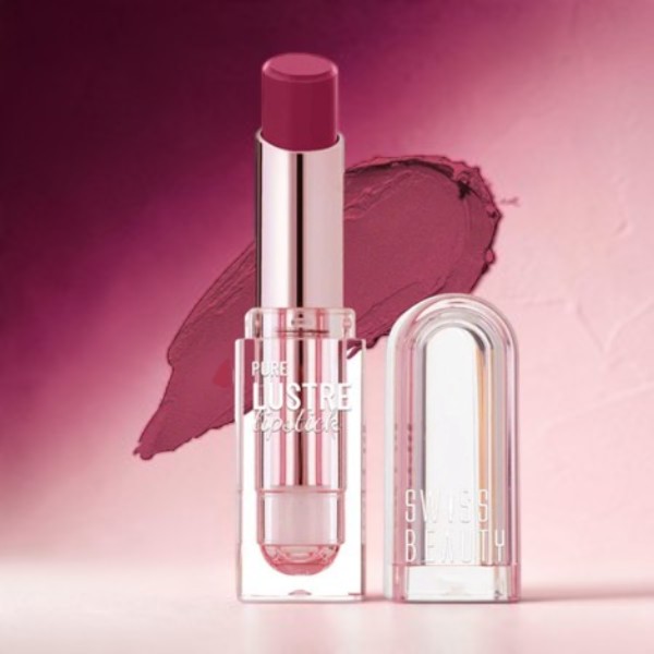 Swiss Beauty Pure Lustre Lipstick - 10 Lovin' Raisins (China)