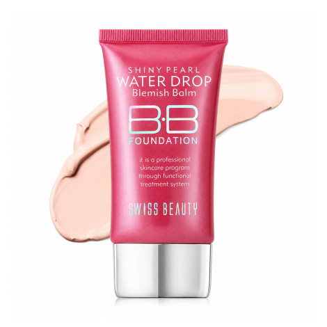 Swiss Beauty Shiny Pearl BB Foundation SPF 15 40ml - 02 Peony Cream (China)