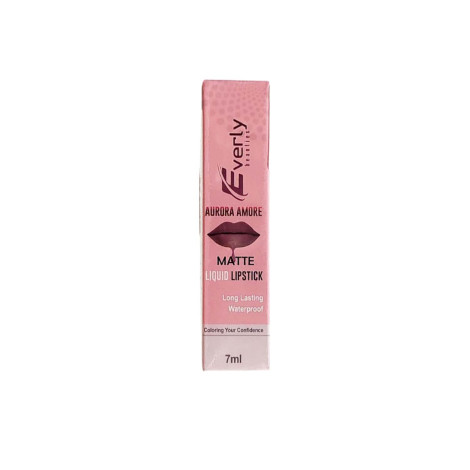 Everly Beauties Aurora Matte Liquid Lipstick - Terracotta Tease (China)