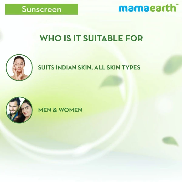 Mamaearth ultra light indian sunscreen SPF50 PA+++ (80ml)