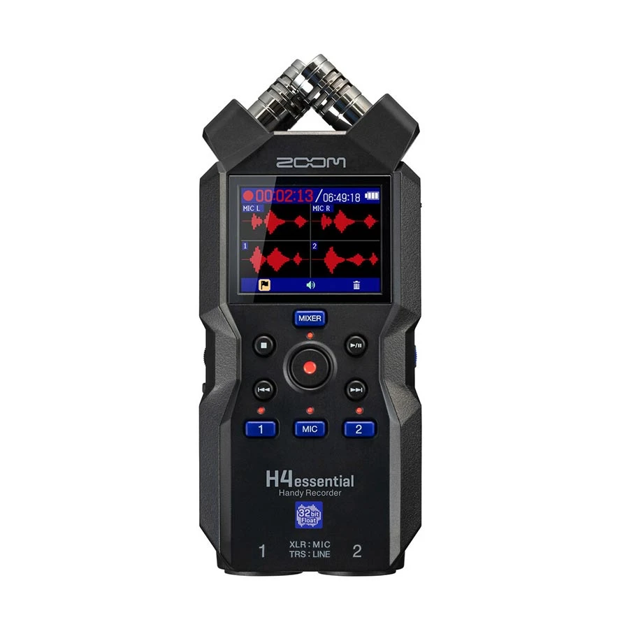 Zoom H4essential 4-Track 32-Bit Float Portable Audio Recorder