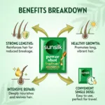 Sunsilk Power Shot Treatment For Strong Lengths 20ml (Thailand)