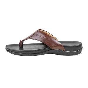 Premium Leather Sandal – Brown