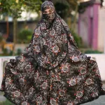Elegant Palazzo long Khimar Set