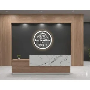 LED Mirror Sign