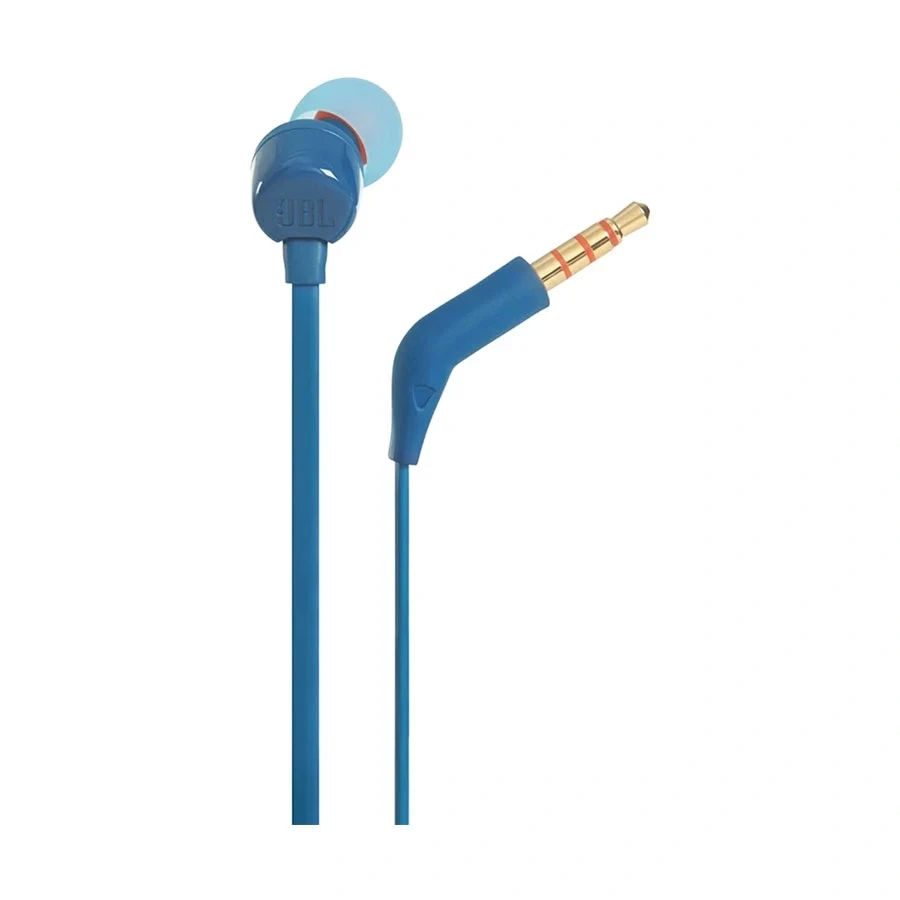 JBL TUNE 110 Wired In-Ear Blue Earphone