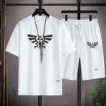 Men's Mesh Fabric Half Pant and T-Shirt Set, 160 GSM, 6 Colours