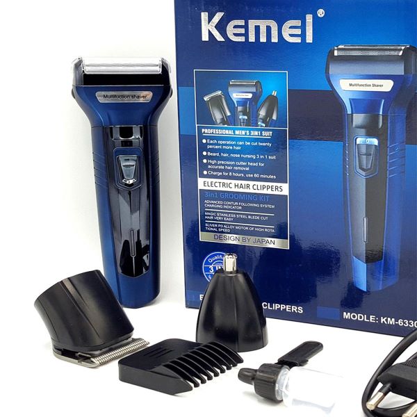 Kemei KM-PG100 Rechargeable, Cordless Trimmer For Men (Multicolor)