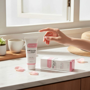3W Clinic Rose Tone-Up Sun Cream SPF 50+ PA+++ 70ml (Korea)