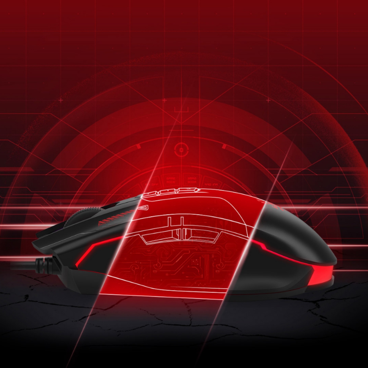 Bloody ES7 RGB Esports Gaming Mouse, 100-6000 CPI