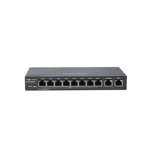 Ruijie RG-EG210G-P 10-Port Gigabit Cloud Managed PoE Router