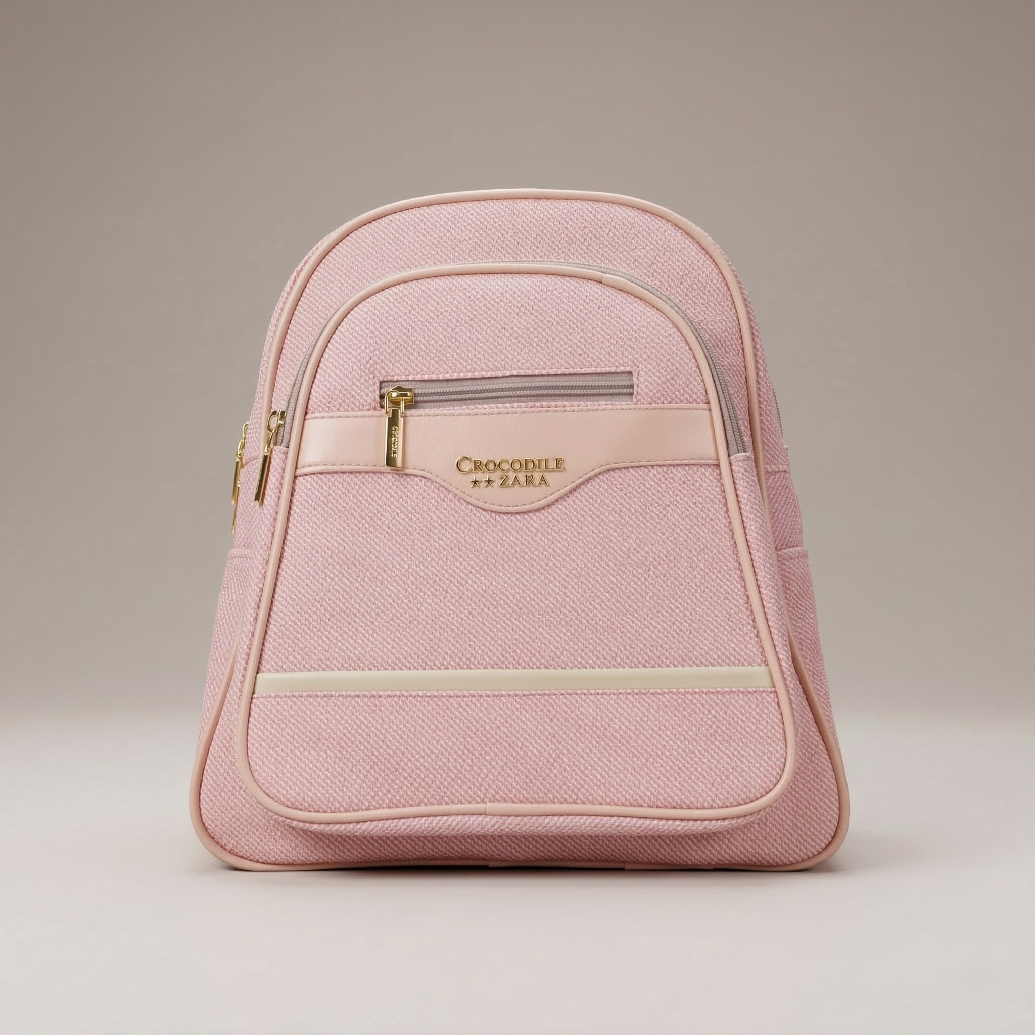 Premium Textured Synthetic Leather Backpack
