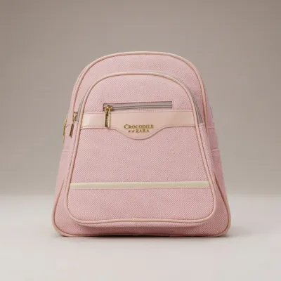 Premium Textured Synthetic Leather Backpack