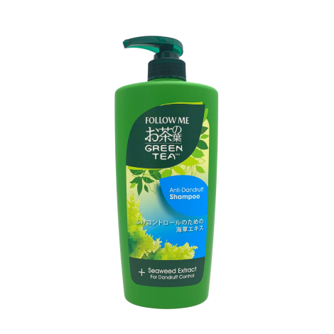 Follow Me Green Tea Anti-Dandruff Seaweed Extract Shampoo 650ml (Malaysia)
