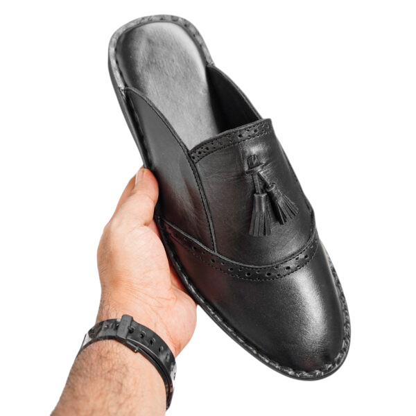 Jhumka Half Shoe – Black