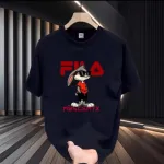 Men's Cotton-Spandex Drop Shoulder Tee, DTF Print, 6 Colours