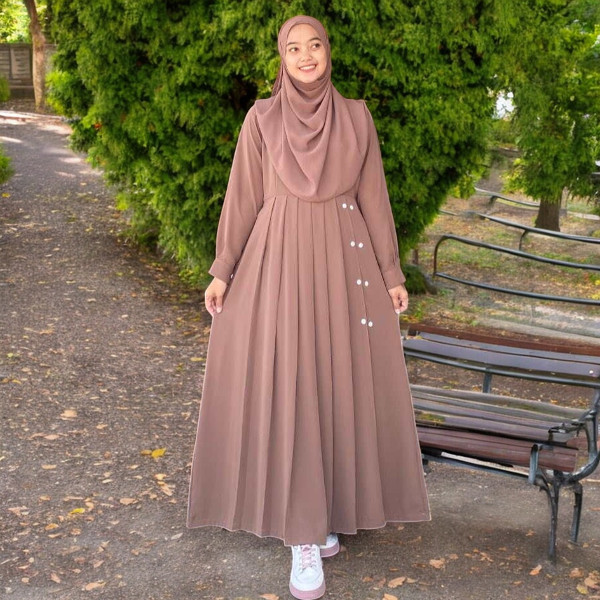 Aneya Kuchi Borka Set with Hijab