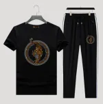 Men's Pure Cotton T-Shirt and Trouser Two-Piece Combo, 6 Colours