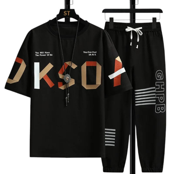 Sportswear Casual Tracksuit Set