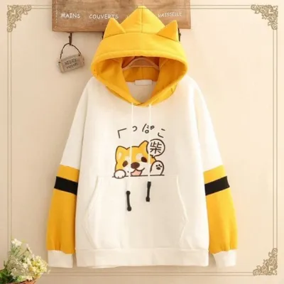 Ladies hoodie  Fleece fabric
