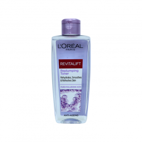 L'Oreal Paris Revitalift Pure Hyaluronic Acid Replumping Face Toner 200ml (Poland)