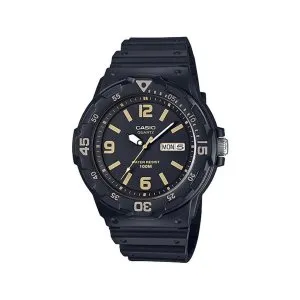 Casio MRW-200H-1B3VDF Sports Day Date Fiber Belt Men’s Watch