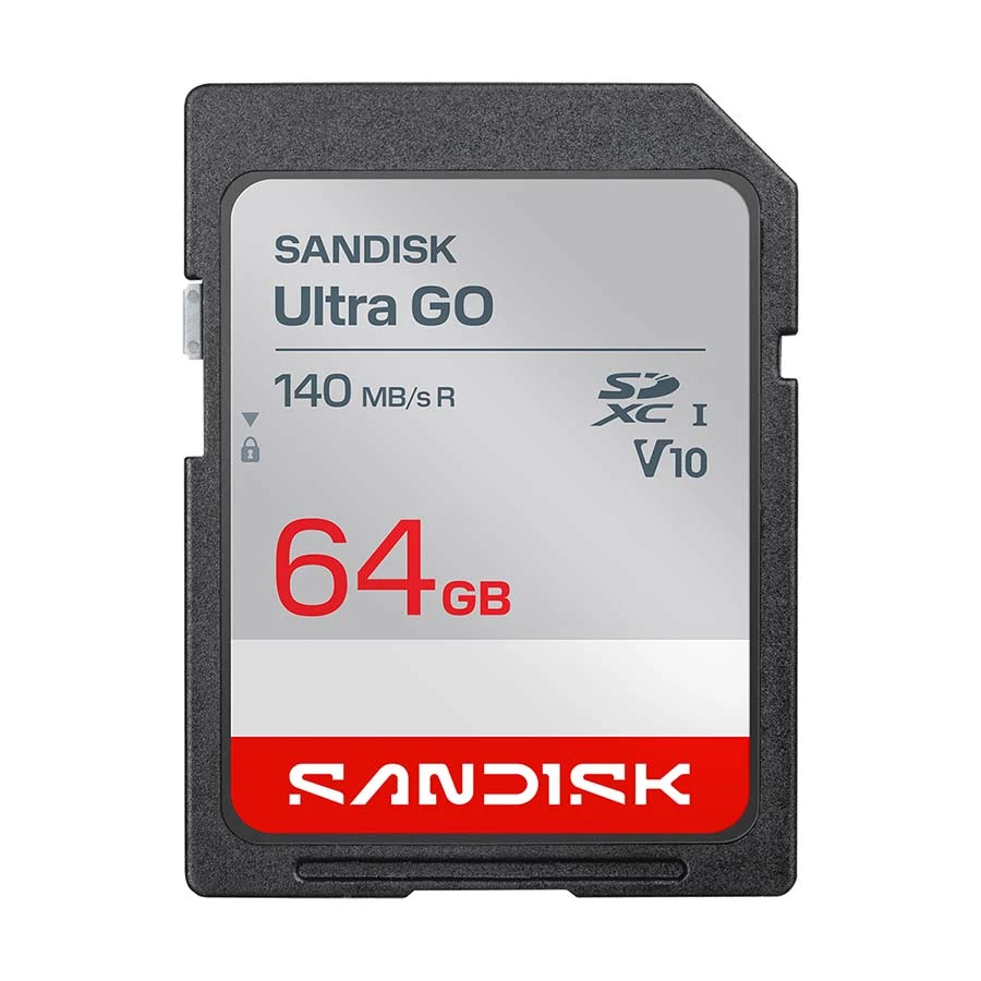 SanDisk Ultra Go 64GB SDXC Class 10 Memory Card