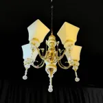 Modern NamberLily Chandelier Hanging 3 color Light (QL-8620-5)