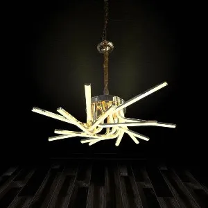 Qulik Modern Neon Nova 3 Color Hanging Lights (QL-P6017)