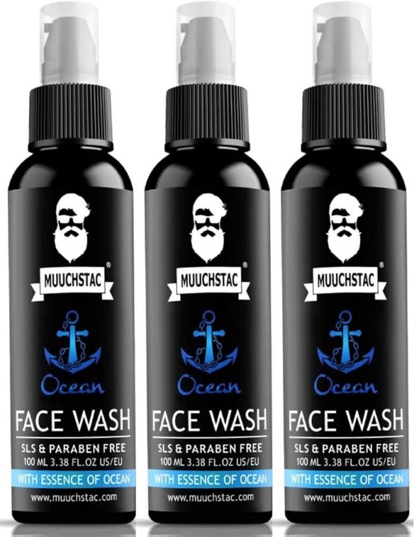 MuuChstac Ocean Face Wash for Men – 100ml