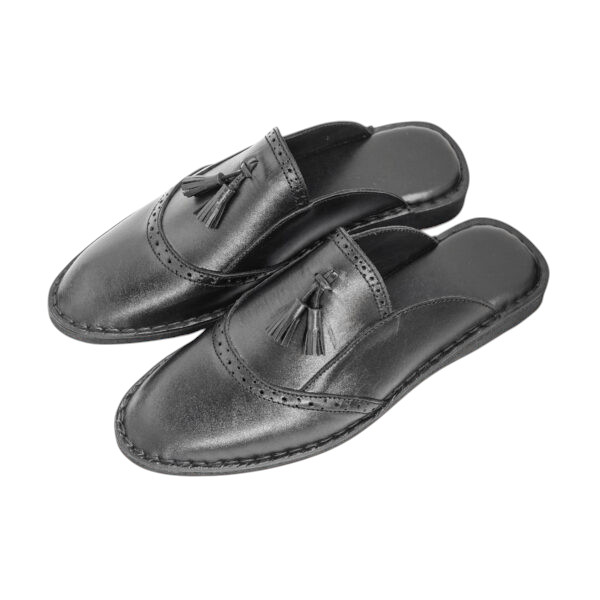 Jhumka Half Shoe – Black