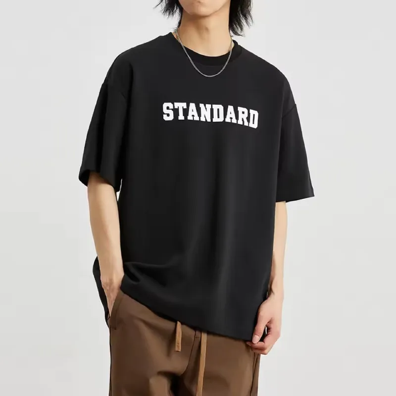 Unisex Drop Shoulder T-Shirt, 200-220 GSM Pure Cotton, 6 Colours