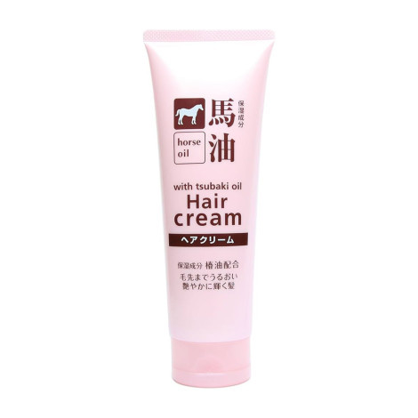 Kumano Cosme Horse Oil With Tsubaki Oil Hair Cream 160g (Japan)
