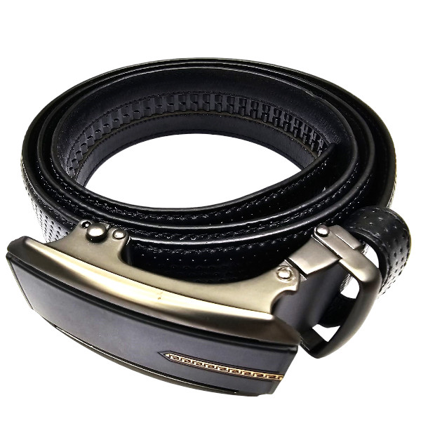 Leather belt for men