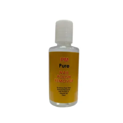 PM Pure Nail Polish Remover Yellow 75ml (Bangladesh)