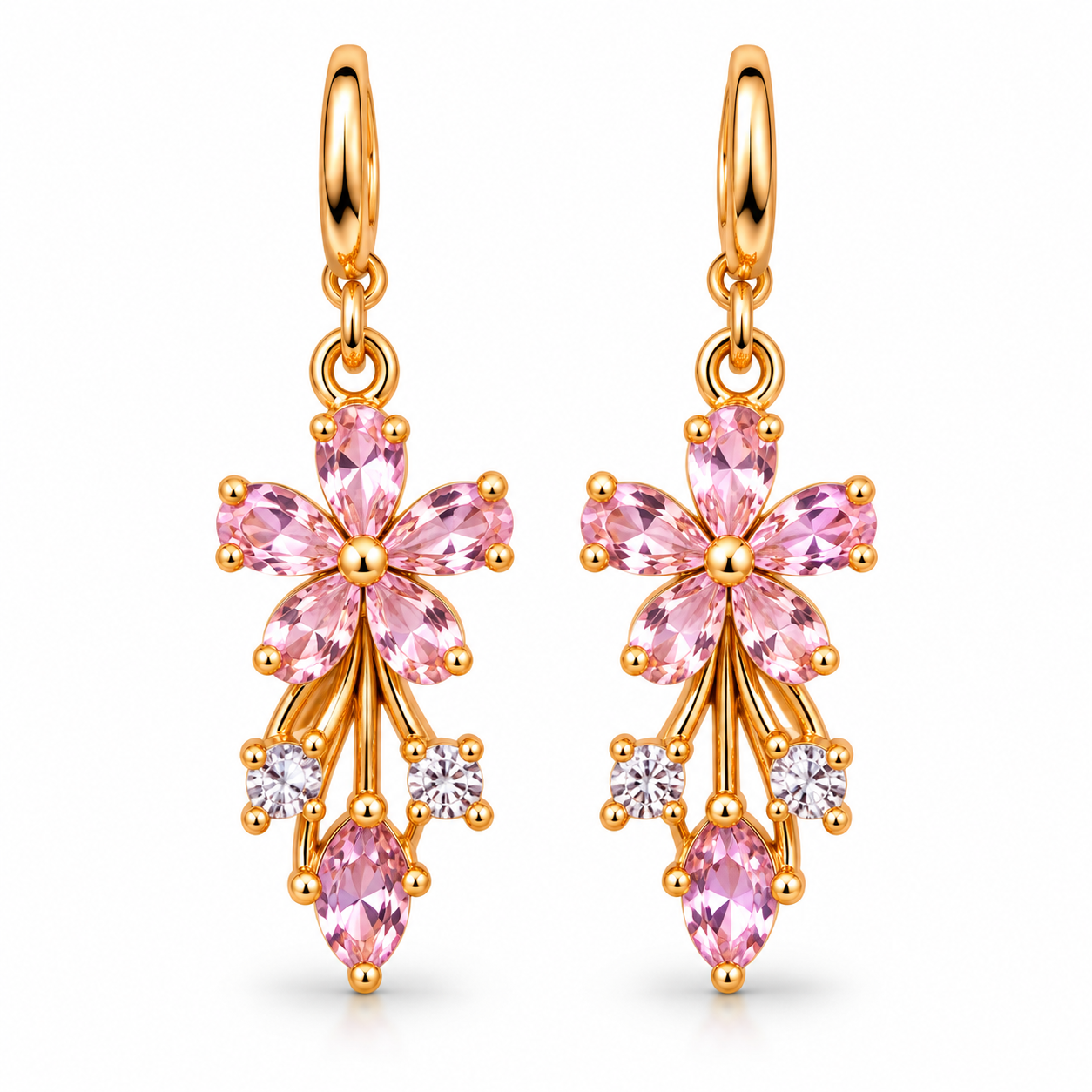 5 in 1 Ladies Watch & Jewelry Gift Set