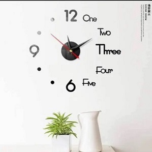 Acrylic 3D Wall Clock